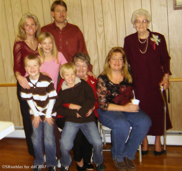 Sandra Tillotson Koehler's Family